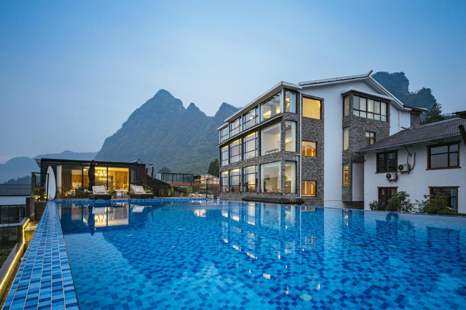 Hilltop House Resort Trương Gia Giới Ngoại thất bức ảnh
